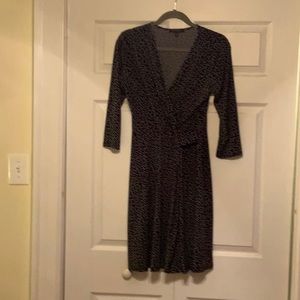 EUC Beautiful Black with tiny White Dots